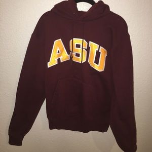 ASU Champion hooded sweatshirt