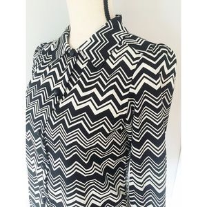 NWOT Missoni Button Down Blouse