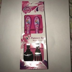 My little pony flatware set spoon & Fork