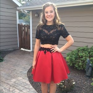 2 piece prom or homecoming dress