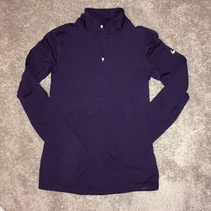 Nike running quarter zip