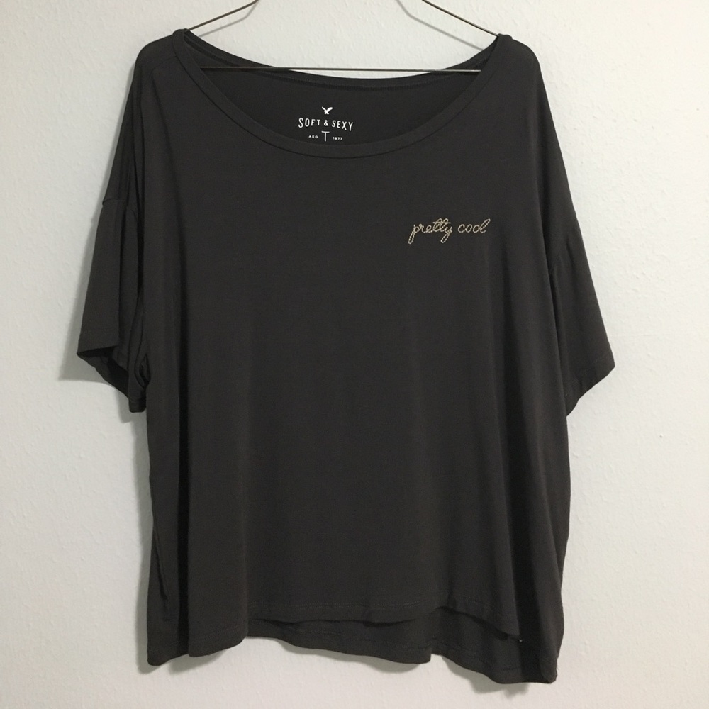 American Eagle large soft & sexy tee