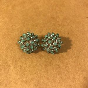 Jade colored dome studs