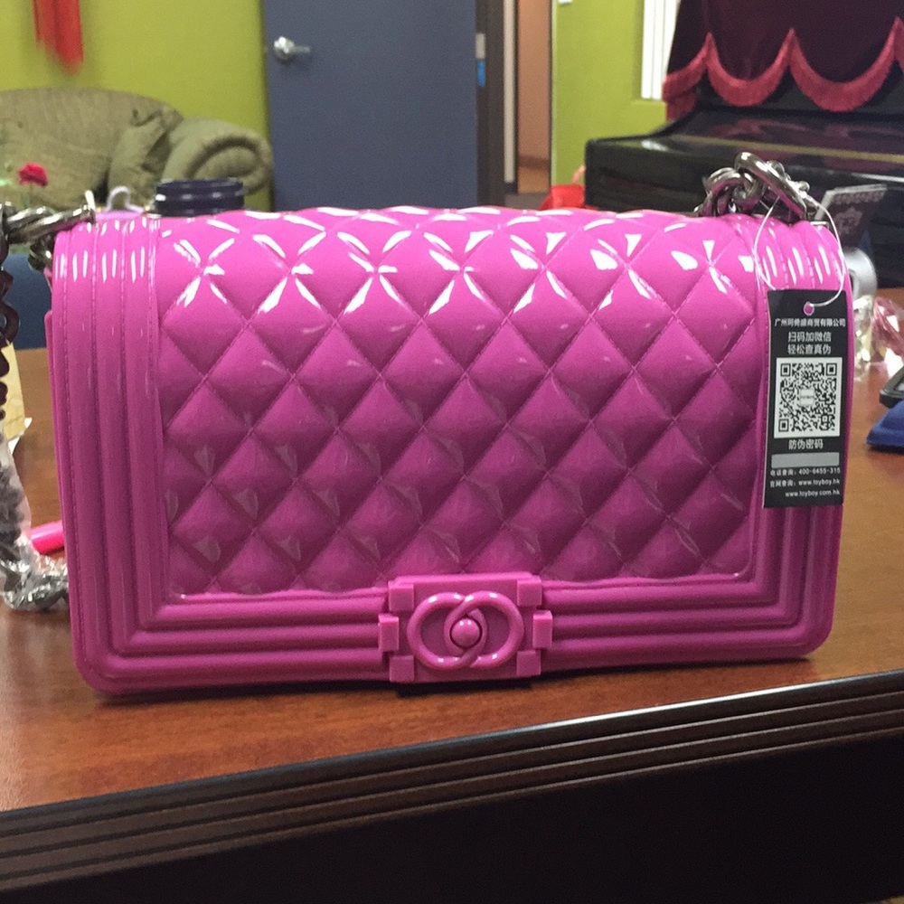 100% AUTH Hong Kong hot Brad Toyboy Jelly bag