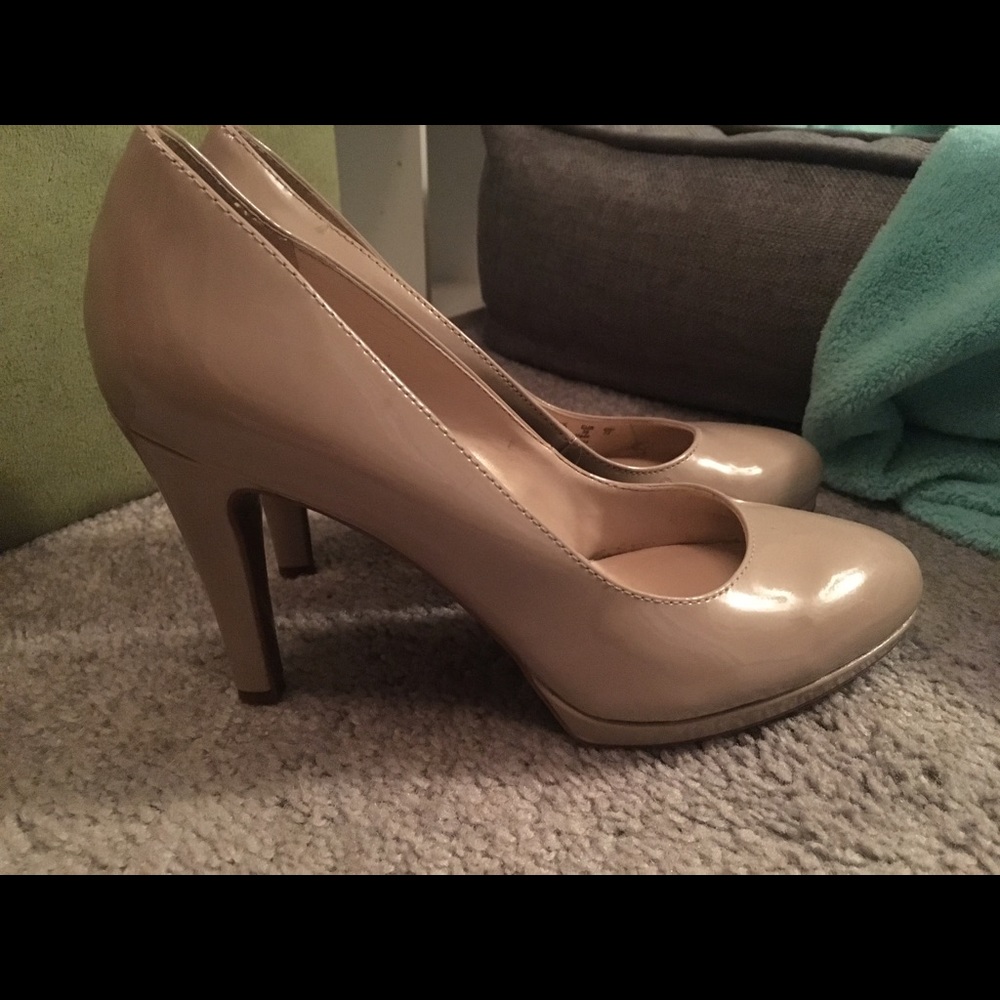 Franco Sarto Nude Heels