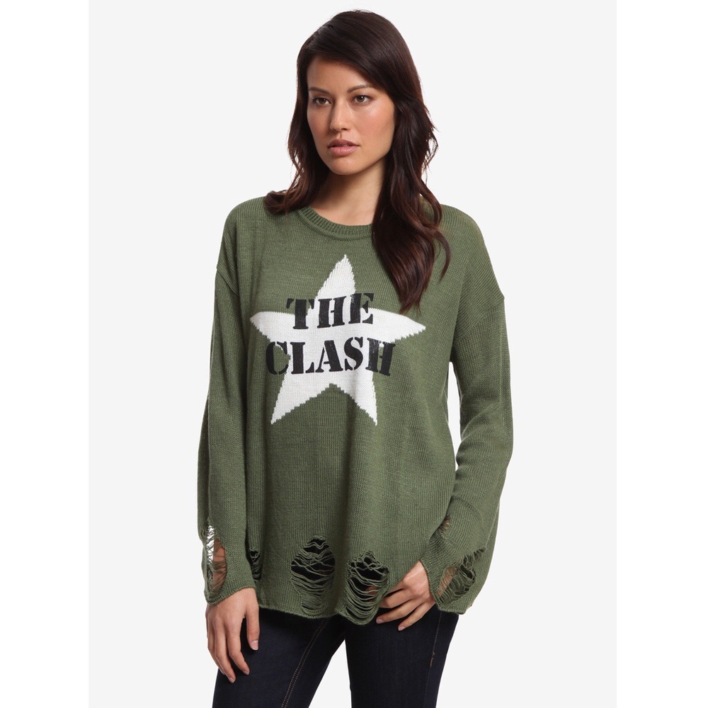 SOLD 🚫TRUNK LTD The Clash Women's Sweater $129 - Picture 5 of 6