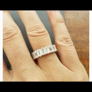Silpada Retired CZ eternity band