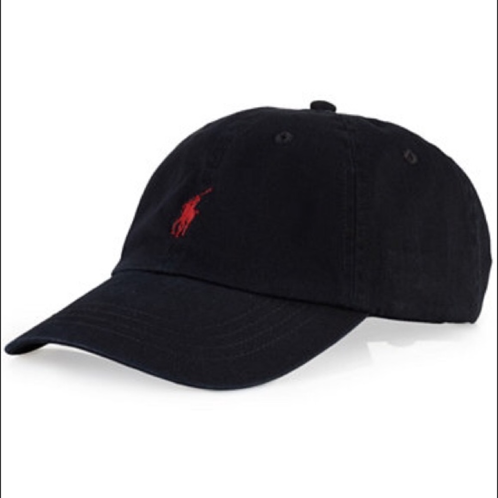 Black Polo Hat Ralph Lauren Used, great condition