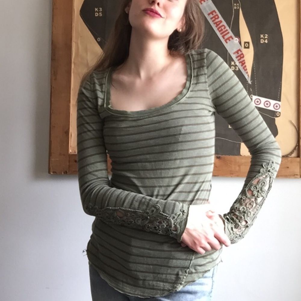 Free People Long Sleeve Shirt
