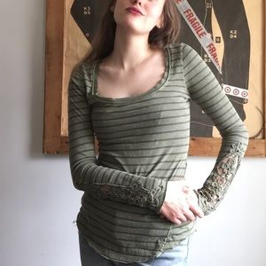 Free People Long Sleeve Shirt