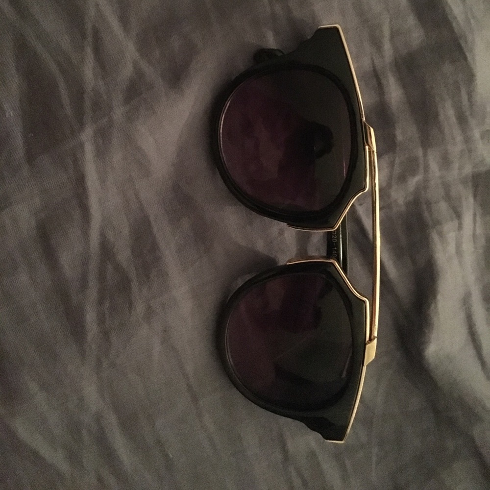 Black and Gold sunglasses