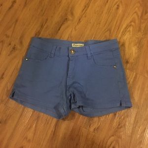 Blue summer shorts