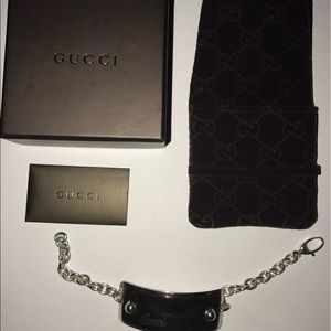 Gucci Jewelry - GUCCI Authentic 925 Silver/Ebony Bracelet (Unisex) Gucci Jewelry - GUCCI Authentic 925 Silver/Ebony Bracelet (Unisex)