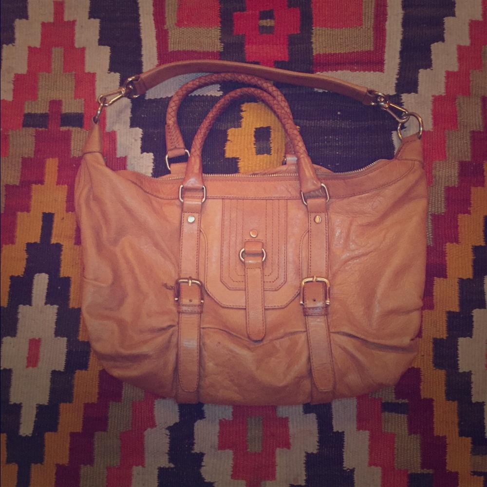 The Sak over the shoulder leather bag