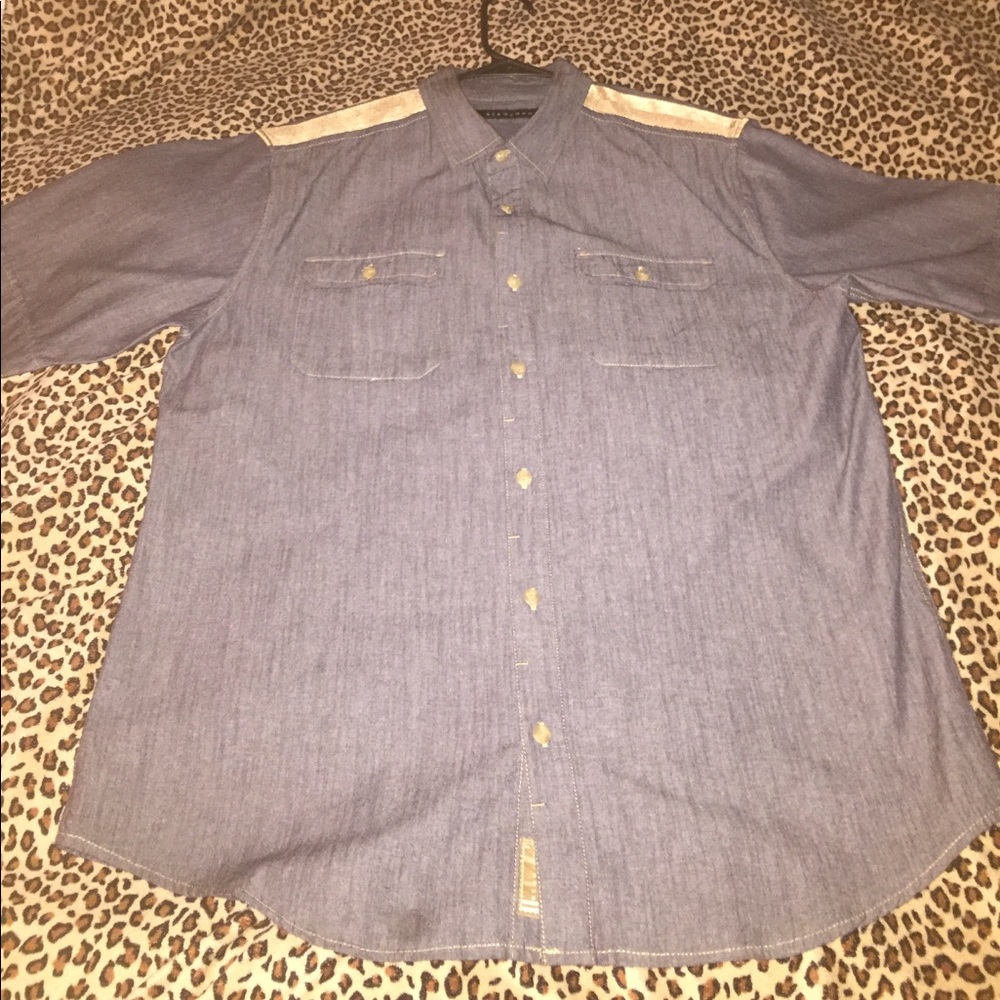 Sean John Denim button up
