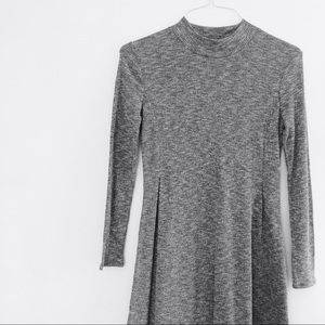 Madewell Cityblock Mock Neck Shift Dress