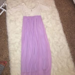 Pink Blush brand Maternity Maxi Dress