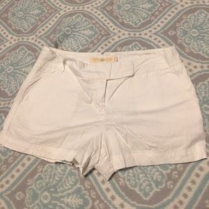 White j crew shorts