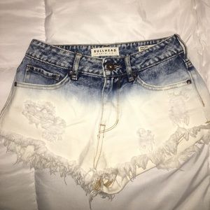 Distressed Jean Shorts