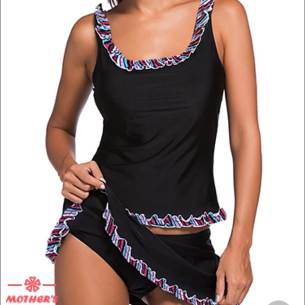 Two piece bathing suite