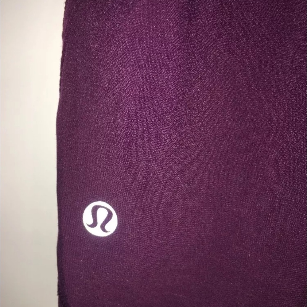 Lululemon 4 Groovy Run Short Plum Raspberry Pow - image 3