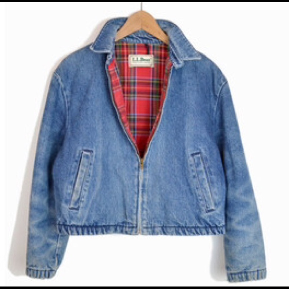 Flannel lined Jean jacket