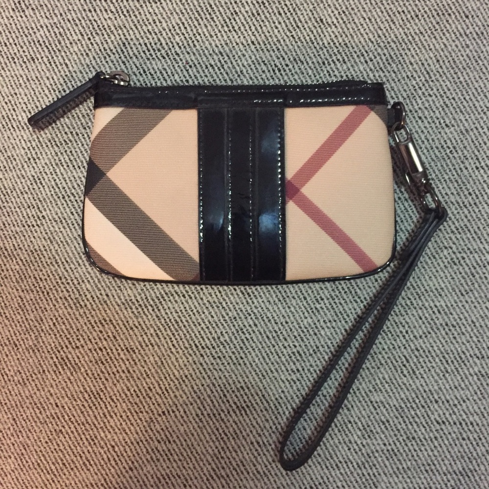 Authentic Burberry wristlet