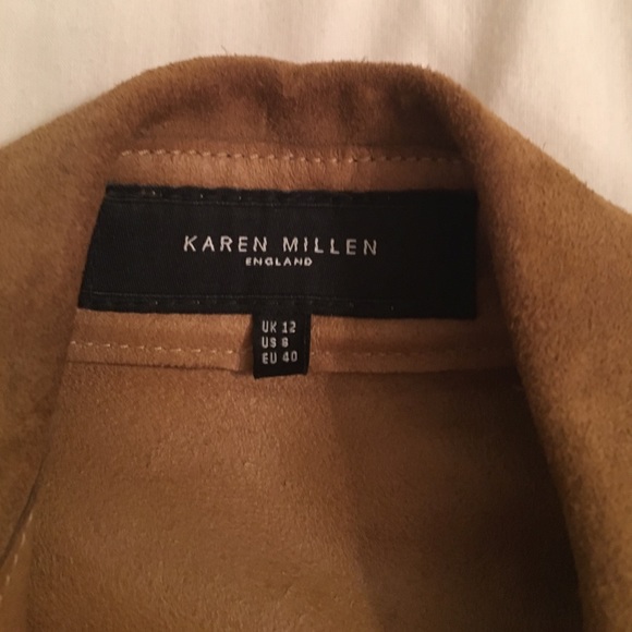 Karen Millen genuine leather coat - Picture 7 of 8