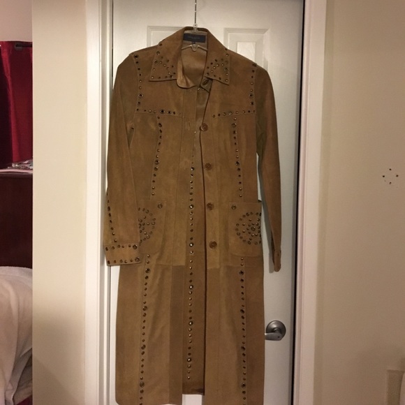 Karen Millen genuine leather coat - Picture 2 of 8