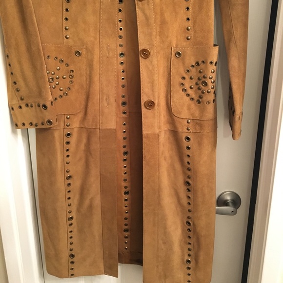 Karen Millen genuine leather coat - Picture 4 of 8