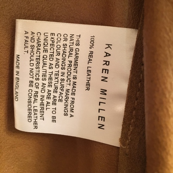 Karen Millen genuine leather coat - Picture 5 of 8