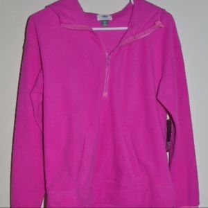 Pink Zip Up Sweater