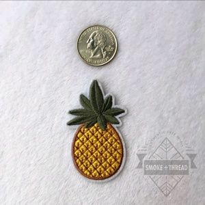 Pineapple iron on Patch