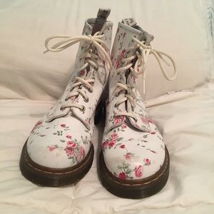 Floral Dr. Martens
