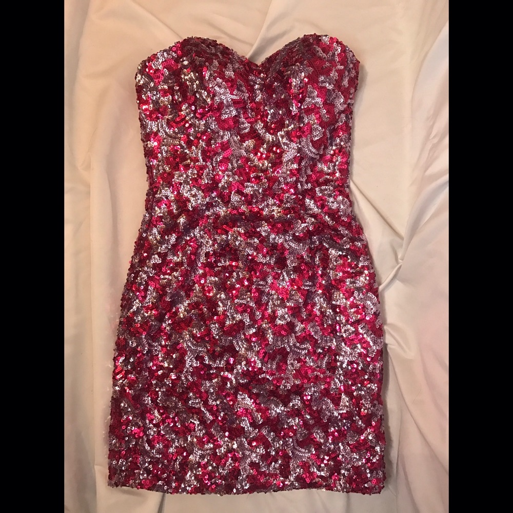 Short strapless dress / Prom or Event dress