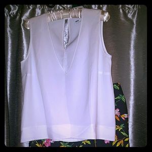 Asos Curve off white tank top