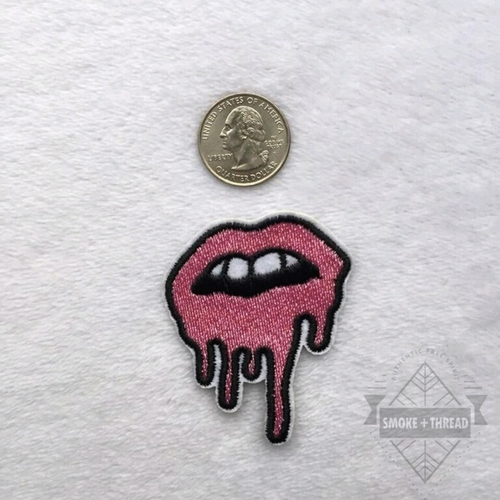 Kylie melted lip iron on patch