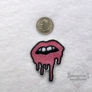 Kylie melted lip iron on patch