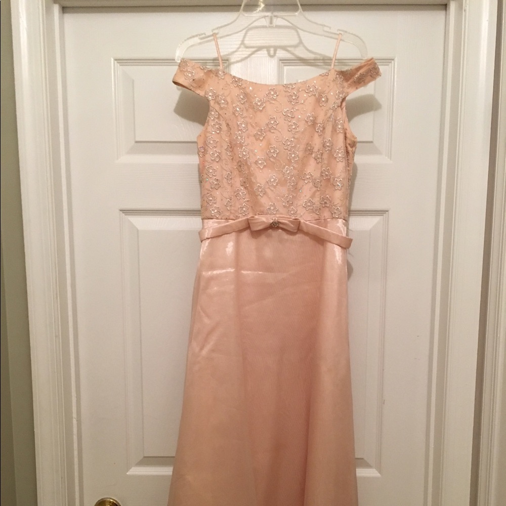 Kids Peach Dress