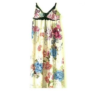 maxi floral dress