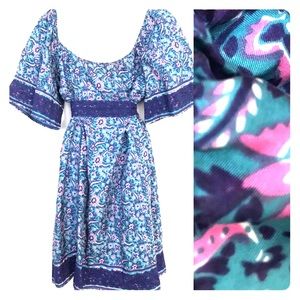 💙Betsy Johnson Vintage Silk/Lace Dress Sz 2