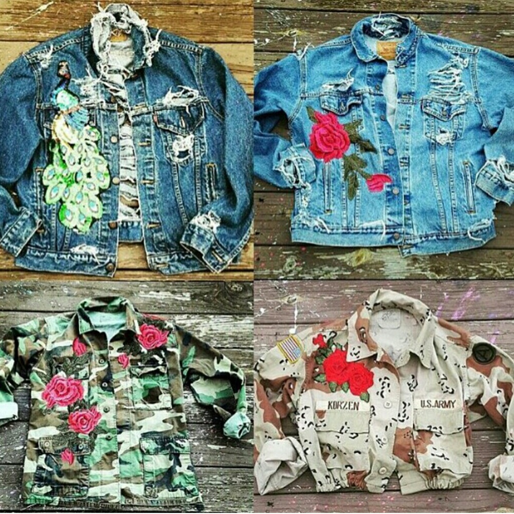 Made 2 Order Custom jackets..DM me for info