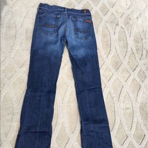 7 for All Mankind boot cut jeans
