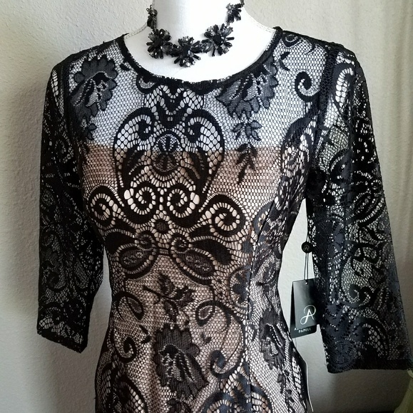 🎄PRICE DROP⬇ Adrianna Papell lace dress - Picture 2 of 7