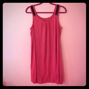 NWOT Perfect Pink Polka-Dot Nightgown