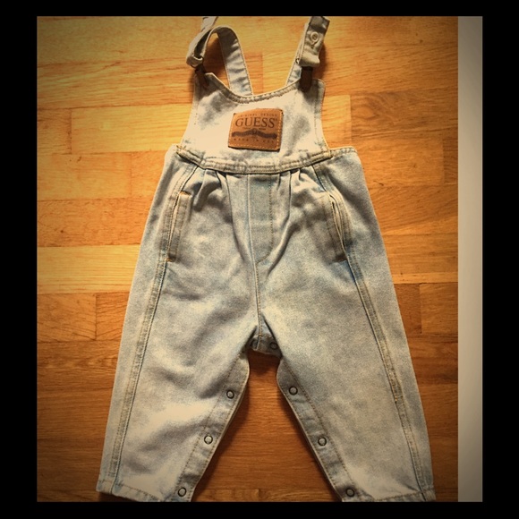 vintage baby guess overalls