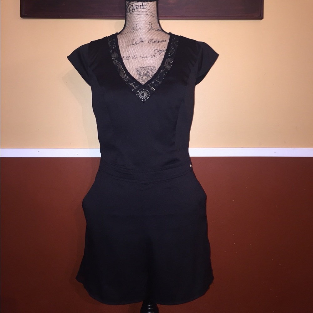 bebe Flutter Short Romper