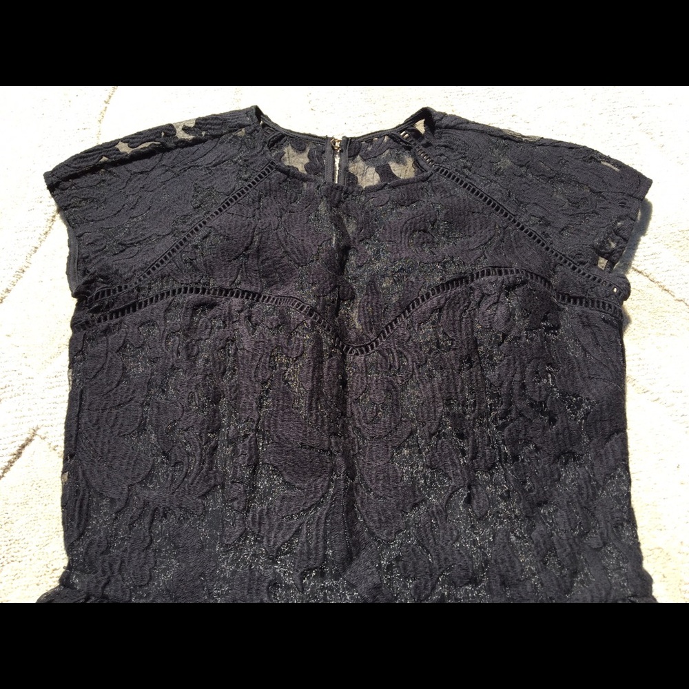❌SOLD❌Gorgeous Black Lace Dolce Vita dress - Picture 2 of 4