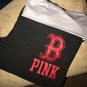 vs pink boston red socks classic yoga pant