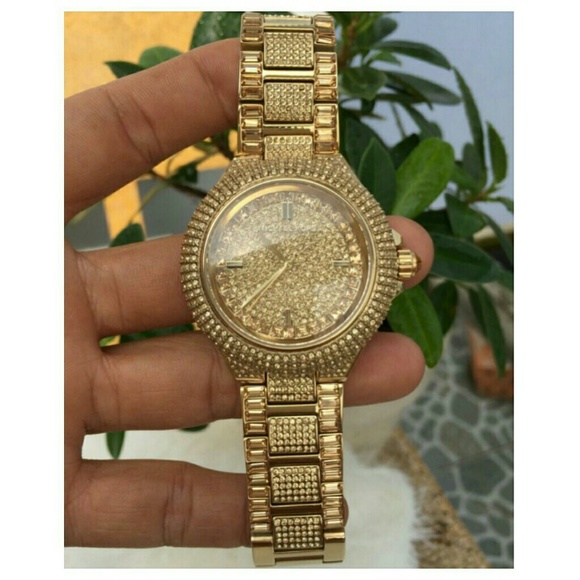 (HOT PICK)NWT Michael Kors Glitz pave cystal watch - Picture 3 of 5